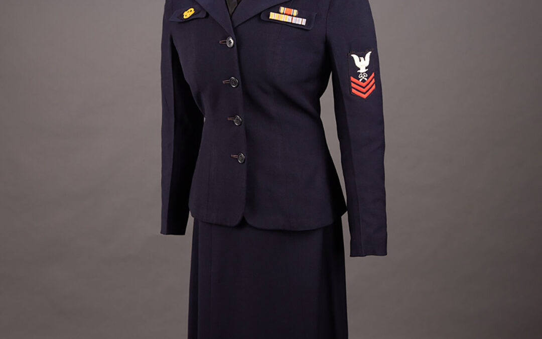 Women Accepted for Volunteer Emergency Service (WAVES) worn by SK1 Cecile Irene Boyd