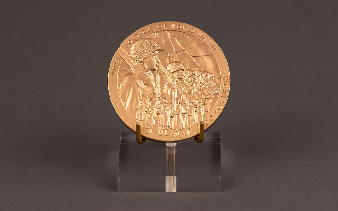 Replica Nisei Soldiers of World War II Congressional Gold Medal